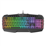 کیبورد گیمینگ نیمه مکانیکی تراست Trust GXT 881 ODYSS Gaming Keyboard