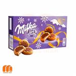 کوکی میلکا Milka مدل Mini Stars با مغز خامه و روکش شکلات 150 گرم