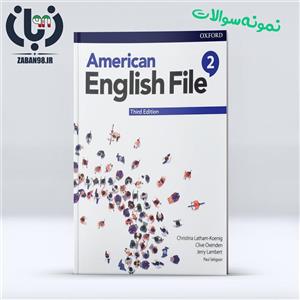 دانلود نمونه سوالات درس به درس و فاینال American English File 2 tests & Final ویرایش سوم - زبان 98