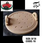 سینی دسته دار طرح هندوانه (خام) کد 016