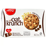 کوکی مانچیز جو دوسر با قطعات شکلات تلخ 208 گرمی 8 عدد Munchy’s Oat Krunch Crackers Dark Chocolate