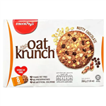 کوکی مانچیز جو دوسر با قطعات شکلات و بادام زمینی 208 گرمی Munchy’s Oat Krunch Crackers Nutty Chocolate