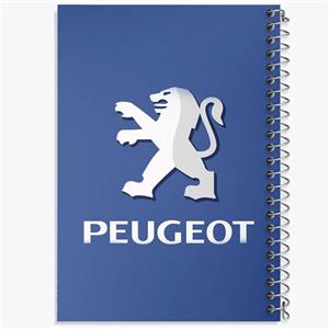 دفتر لیست خرید 50 برگ خندالو طرح پژو Peugeot کد 23654 