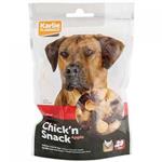 اسنک تشویقی سگ فلامینگو مدل Chicken Snack کد 512214 وزن 85 گرم بسته 3 عددی