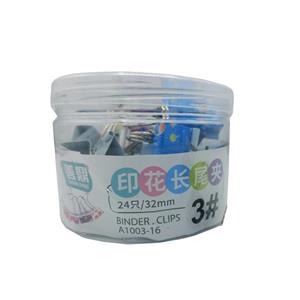 گیره کاغذ مدل طرحدار بسته 24 عددی