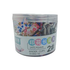 گیره کاغذ مدل طرحدار بسته 24 عددی