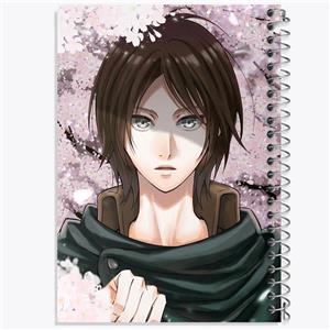 دفتر طراحی 50 برگ خندالو طرح ارن یگر انیمه اتک آن تایتان Attack on Titan