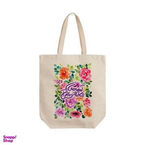 ساک خرید ترمه طراحان ایده مدل بهار جان ها کد trm206 - L