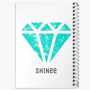 دفتر شطرنجی 50 برگ خندالو طرح گروه شاینی Shinee کد 12346