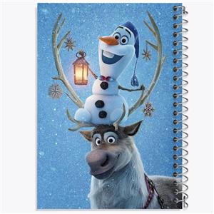 دفتر مشق 100 برگ خندالو طرح فروزن السا و آنا کد 24794