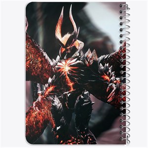 دفتر لیست خرید 50 برگ خندالو طرح بازی دویل می کرای Devil May Cry کد 30210