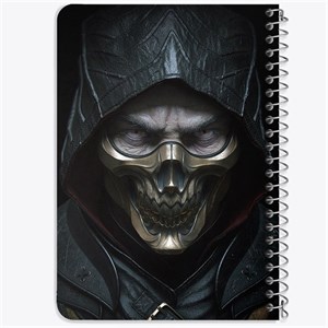 دفتر لیست خرید 50 برگ خندالو طرح بازی مورتال کمبت Mortal Kombat کد 29787