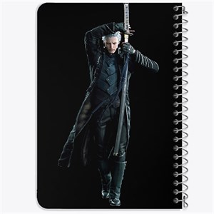دفتر لیست خرید 50 برگ خندالو طرح بازی دویل می کرای Devil May Cry کد 30231