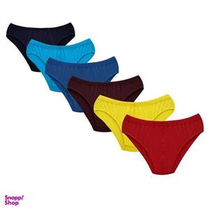 شورت مردانه ماییلدا مدل اسلیپ پنبه ای کد 4700-6-3 بسته 6 عددی