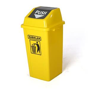 سطل زباله سبلان پلاستیک 70 لیتری مدل 206 