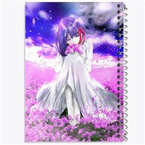 دفتر شطرنجی 50 برگ خندالو طرح ساکورا انیمه فیت استی نایت Fate Stay Night کد 22738