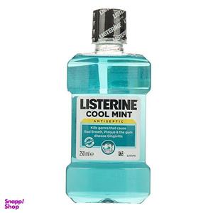 دهان شویه لیسترین (Listerine) مدل Cool Mint حجم 250 میلی لیتر