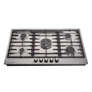 گاز صفحه ای هاردستون ، 5 شعله مدل GHS9110 Stove Hardstone 