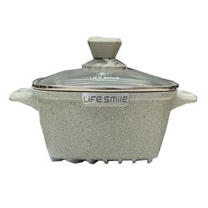 قابلمه گرانیتی لایف اسمایل مدل spf سایز 28