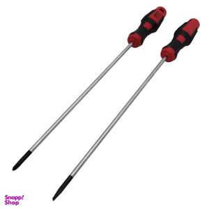 پیچ گوشتی دوسو و چهارسو جاملی مدل YP-2-4-BOLAND-42CM مجموعه 2 عددی