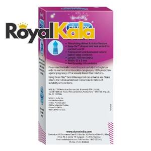 کاندوم دورکس مدل EXTRA Ribbed بسته 10 عددی