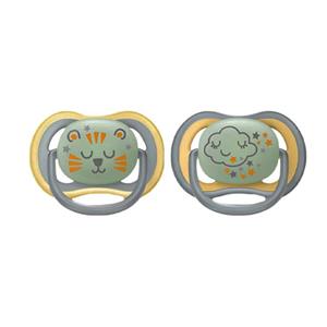 پستانک اونت مدل ببر و ابر کد scf376/01 بسته 2 عددی