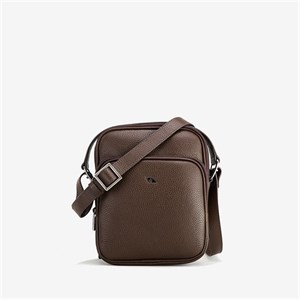 کیف دوشی مردانه چرم مشهد مدل X0517
