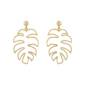گوشواره طلا 18 عیار زنانه تاج مدل A358 -