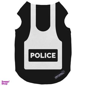 لباس سگ و گربه 27 طرح Police Rek کد MH1349 سایز L