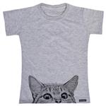 تی شرت آستین کوتاه پسرانه 27 مدل Cat Drawing کد MH1371