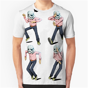 تی شرت گرافیکی dance 2 