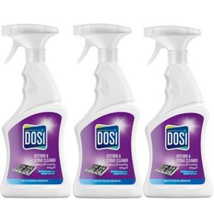 اسپری تمیز کننده سطوح آشپزخانه دوسی مدل D3-3 حجم 450 میلی لیتر مجموعه 3 عددی