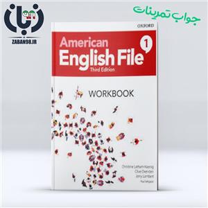 دانلود جواب کتاب کار American English File 1 work book ویرایش سوم - زبان 98