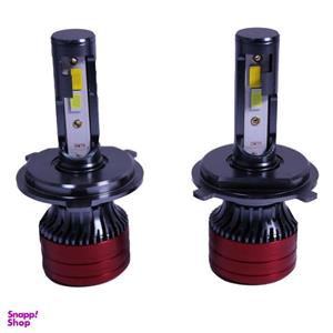 لامپ هدلایت خودرو سام مدل SM70 دو رنگ پایه H4 بسته 2 عددی