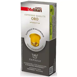 کپسول قهوه مولیناری اورو 50 گرمی-10عددی Molinari Espresso Qualita Oro Coffee Capsules