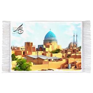 فرش ماشینی دیوارکوب مدل مسجد جامع یزد کد T5524 