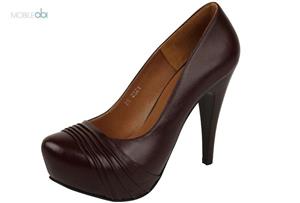 Women leather Brown formal shoes Romina