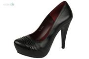 Women leather Black formal shoes Romina