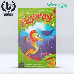 دانلود CD حاوی فایل های صوتی کتاب کار و دانش آموز hip hooray 4 ویرایش دوم زبان 98 