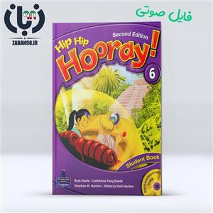 دانلود CD حاوی فایل های صوتی کتاب کار و دانش آموز hip hooray 6 ویرایش دوم زبان 98 