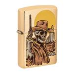 فندک زیپو اصل کد 48519 – Original Zippo CowBoy Skull Design