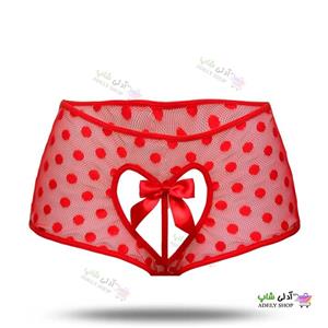 شورت فانتزی ارگانزا لامبادا فاق باز قلبی