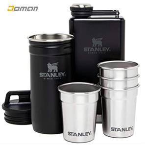 ست شات سفری استنلی آمریکا مدل ادونچر گِلَس فلاسک سِت چهار نفره Adventure Shot Glass Flask Set 