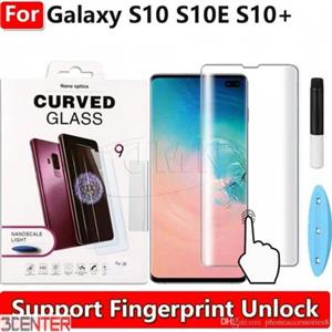 برچسب گلس یو وی سامسونگ UV Nano Glass Samsung Galaxy S10 Plus