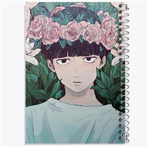 دفتر شطرنجی 50 برگ خندالو طرح شییکو انیمه موب سایکو Mob Psycho 100 کد 24471