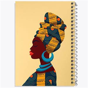 دفتر شطرنجی 50 برگ خندالو طرح آفریقا Africa کد 29831
