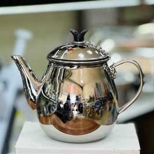 ست کتری و قوری نزاز مدل قوری استیل گنجایش 7 لیتر