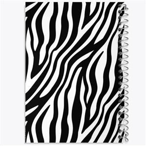 دفتر شطرنجی 50 برگ خندالو طرح گورخر کد 8552