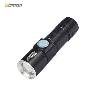 چراغ قوه دستی زوم دار شارژی کد 6.100 LED FLASHLIGHT RECHARGEABLE 