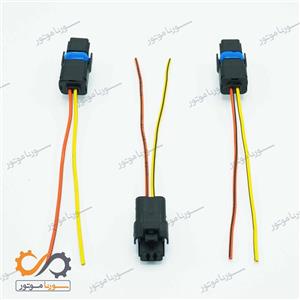 سوکت 2 فیش سوزنی پژو 206